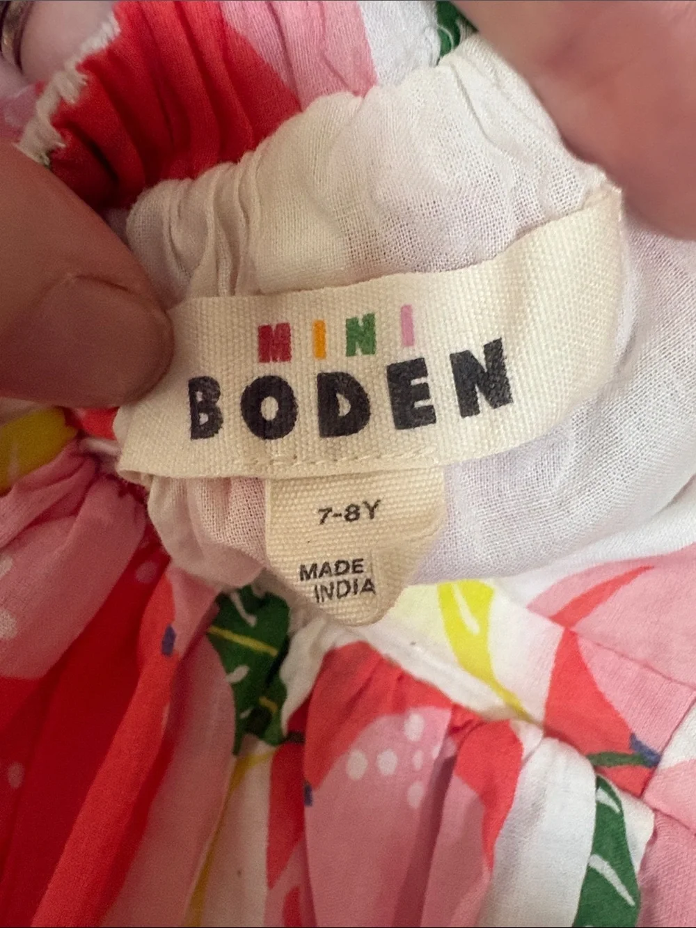 Mini Boden playful sleeveless